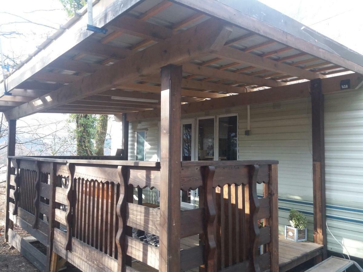 Gite Mobile Home Reamenage A Ugine Entre Albertville Et Annecy Exterior foto